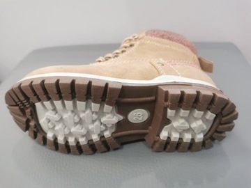 Зимние ботинки WOJTYŁKO, размер 29, бежевые, утепленные