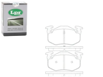 ТОРМОЗНЫЕ КОЛОДКИ SAMKO 5SP801 MEGANE SCENIC