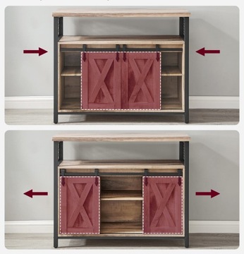 LOFT индустриальный комод в деревенском стиле