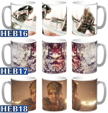 Жертвенная КРУЖКА Hellblade Senua + ИМЯ и КАРТОН