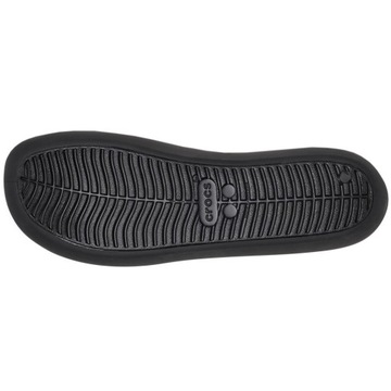 baleriny czarne wsuwane crocs barelinki damskie wygodne Brooklyn Flat 36-37