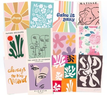 Украшение на стену винтажная наклейка Boho Set