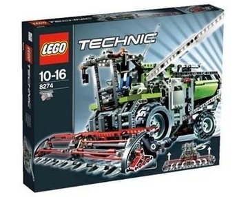 LEGO 8274 Technic 2w1 | Kombajn Zbożowy | Dragster
