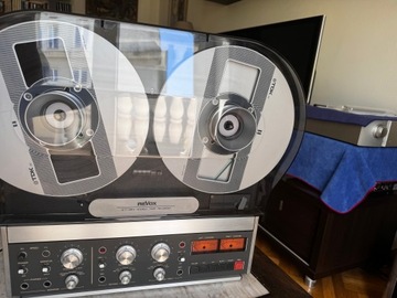 ReVox B77 MK II, магнитофон катушечный, 2-дорожечный, с крышкой