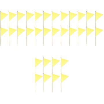 Proporczyk Survey Flagi Znak 32 Szt