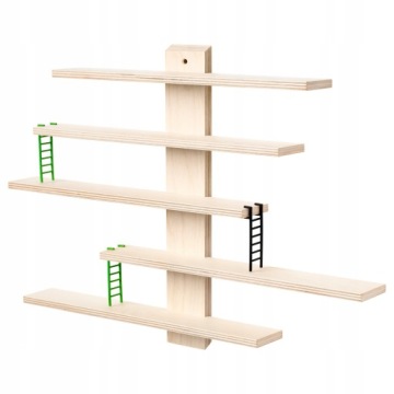 IKEA LUSTIGT Полиця настінна 37x37 см