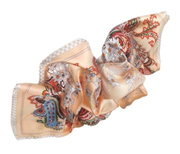 ФИРМЕННЫЙ ШАРФ ИЗ 100% ШЕЛКА ШАРФ ПРЕМИУМ КАЧЕСТВА^