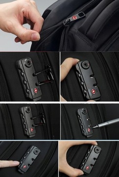 Противоугонный рюкзак Tigernu для ноутбука 17,3 USB