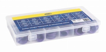 КОМПЛЕКТ УПЛОТНИТЕЛЬНЫХ КОЛЬЦЕВ ДЛЯ КОНДИЦИОНЕРА ВОЗДУХА, ФИОЛЕТОВЫЙ