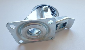 Zestaw 80 mm 4 szt guma koło MOCNE 550 KG kulkowe