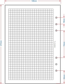 Блокнот для пчеловодства / ВСТАВКИ - блокнот с 6 КОЛЬЦАМИ