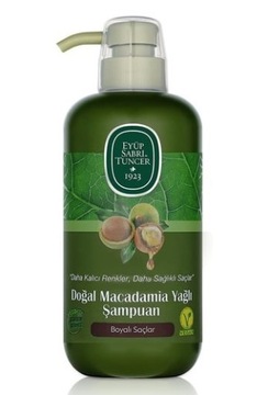 EYUP SABRI TUNCER Naturalny Szampon z 100% Olejkiem Makadamia 600ml