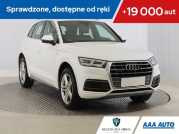 Audi Q5 II SUV 2.0 TDI 163KM 2019 Audi Q5 35 TDI, Salon Polska, 4X4, Automat