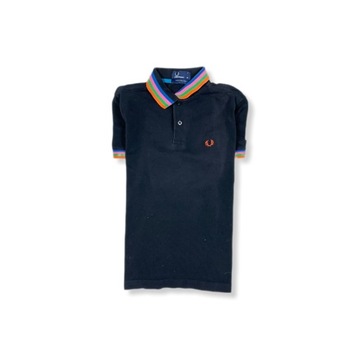 Fred Perry polo dziecięce męskie czarne logo M L