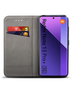 Чехол для Xiaomi Redmi Note 13 Pro+ Plus 5G SMART MAGNET CASE WALLET