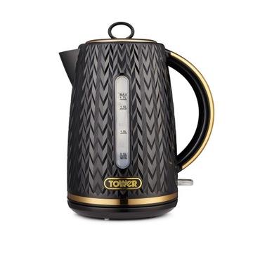 Czajnik elektryczny Tower Empire T10052BLK 3000 W 1,7 l czarny