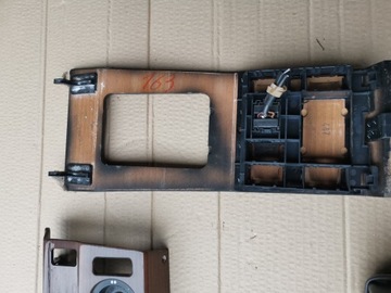 Mercedes W124 деревянная дефлекторная панель, декор домкрата