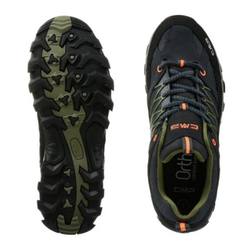 Мужские треккинговые туфли CMP Rigel ВОДОНЕПРОНИЦАЕМАЯ КОЖАНАЯ ПОХОДНАЯ ГОРА