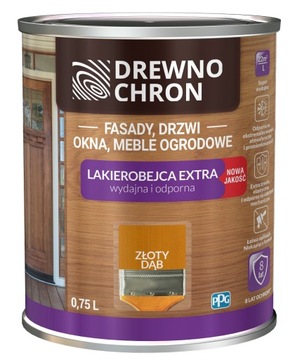 DREWNOCHRON Lakierobejca Extra złoty dąb 0,75l