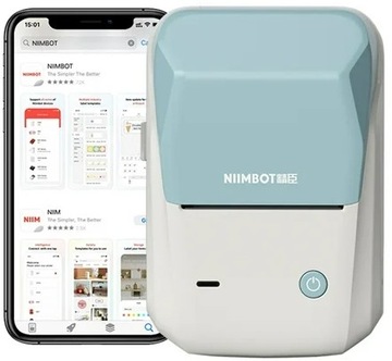 Термопринтер для самоклеящихся этикеток B1 Приложение NiiMbot