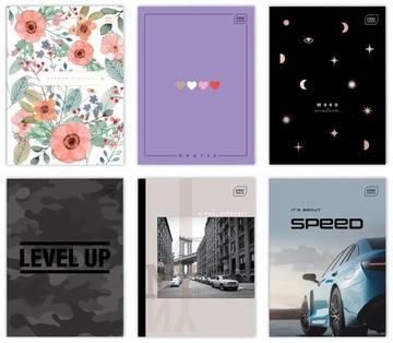 БЛОКНОТ А4 60 страниц GRID MIX ОБЛОЖКИ ИНТЕРПРИНТ