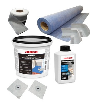 Комплект для гидроизоляции ванной комнаты 7 кг с ковриком