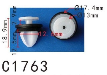 ОБИВКА ДВЕРИ НАКЛАДКА БАГАЖНИКА CITROEN PEUGEOT RENAULT FIAT OPEL