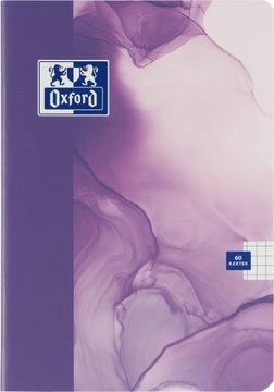 ZESZYT OXFORD PAINT A4/60K KRATKA Z MARGINESEM