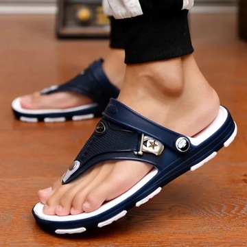 Men's Flip Flops Beach Slippers Sandals Summer Cas