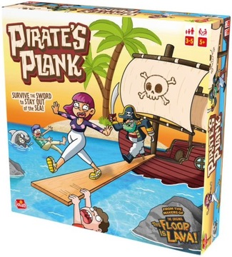 Gra zręcznościowa Atak Pirata Pirate's Plank