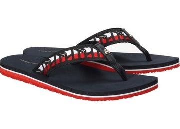 Tommy Hilfiger Japonki FW0FW04621 36 TH Webbing Flat Beach Sandal