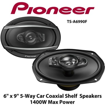 PIONEER TS-A6990F 5-ПОЛОСНЫЕ КОЛОНКИ 6X9 ДЮЙМОВ МОЩНОСТЬ 700ВТ