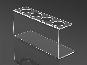 ПОДСТАВКА, КОРМУШКА, ПОДСТАВКА ДЛЯ 4-х ПЛЕКСИ-МОРОЖЕНОГО, 3 мм