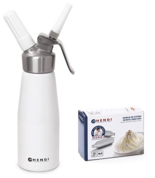 КУХОННАЯ ЛИНИЯ СИФОН ДЛЯ ВЗБЕННЫХ СЛИВОК 0,25 л БЕЛЫЙ