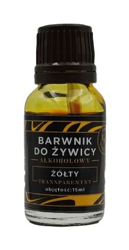 Barwnik Alkoholowy ŻÓŁTY 15ml ROYAL RESIN