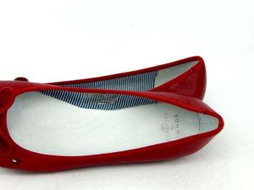 Buty ze skóry TOMMY HILFIGER r 39/25 cm