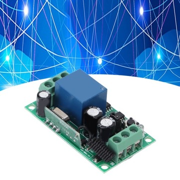 Mini przekaźnik bezprzewodowy 24V 1CH 10A uniwersalny odbiornik