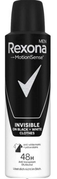 REXONA MEN INVISIBLE BLACK AND WHITE 200ML ANTYPERSPIRANT