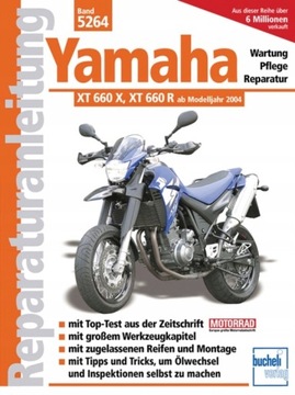 Książka Instrukcja Obsługi Serwisowa Yamaha XT660X, XT660R Bucheli