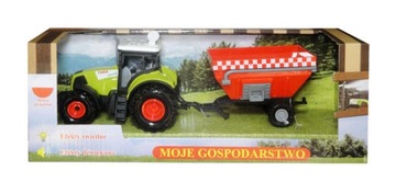 Traktor z przyczepą polski moduł dźwiękowy