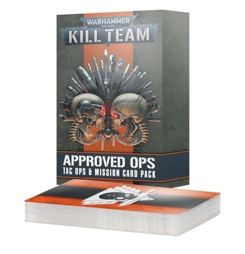 KILL TEAM Approved Ops Tac Ops Mission Cards / karty