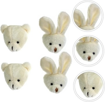 4 шт., брошь в виде кролика, плюшевые украшения для детей, девочек