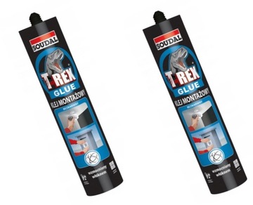 Soudal Klej Montażowy T-REX SUPER BŁYSKAWICZNY
