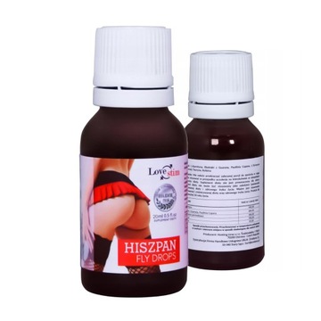 HISZPAN FLY DROPS PODNIECAJĄCE KROPLE 20ml