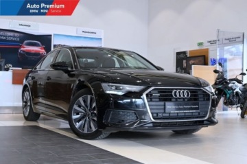 Audi A6 C8 Limousine 2.0 40 TDI 204KM 2022 Audi A6 Limousine FV23Reflektory LEDQuattroKamera Cofania 2.0 Diesel