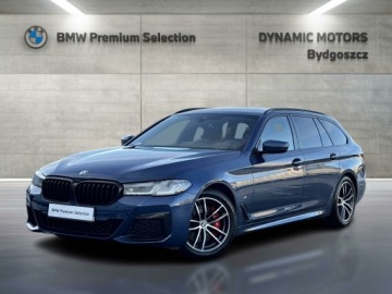 BMW Seria 5 G30-G31 Touring Facelifting 2.0 530i 252KM 2021 BMW 530 530i xDrive, MPak, dostęp komfortowy, H/K,