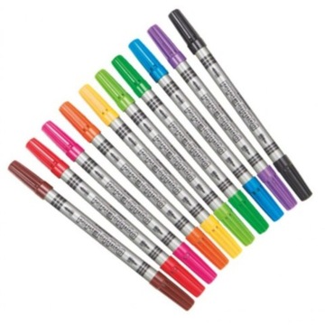 Двусторонние маркеры Fine Marker Fineliner SCHOOL Marker Декоративный офисный маркер MEGA