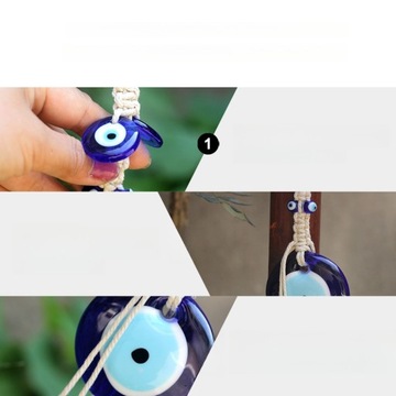 1 КУСОК. КУЛОН ИЗ СПЛАВА СУГЛЫЙ ГЛАЗ КАМЕНЬ ЗЛОГО ГЛАЗА