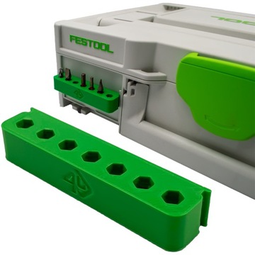 UCHWYT MAGAZYNEK NA BITY FESTOOL SYSTAINER T-LOCK