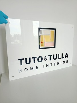 Logo Szyld Tablica Informacyjna Reklama 70x40 cm